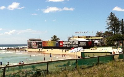 オーストラリア便りVOL8. Quicksilver Pro2011 @ Snapper Rocks 観戦してきました！3月7日〜8日